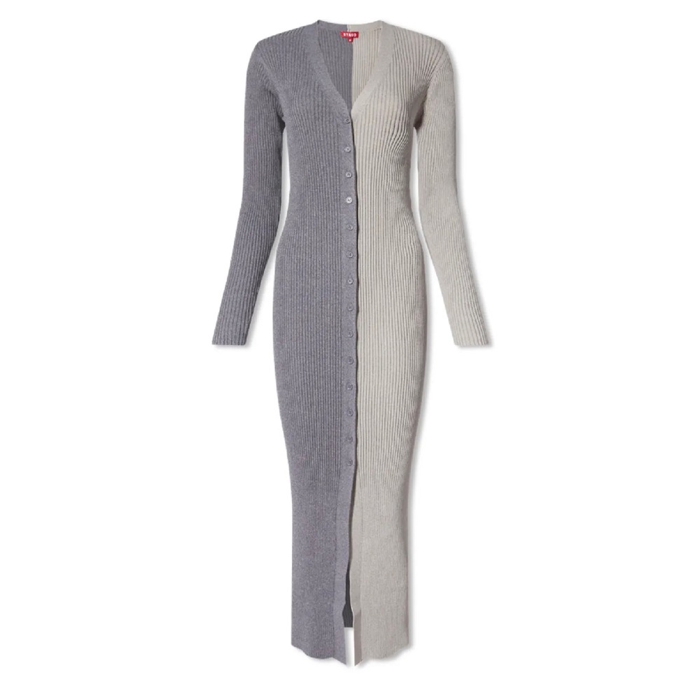 Staud Shoko Sweater Grey Size S